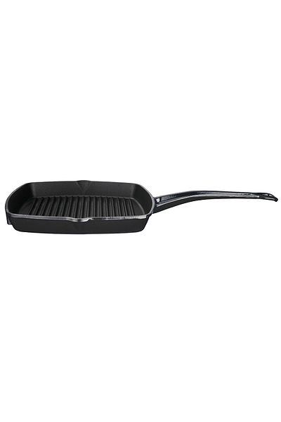 Lava Cast Square Grill Pan Cast Iron Solid HandleSize 26x26cm
