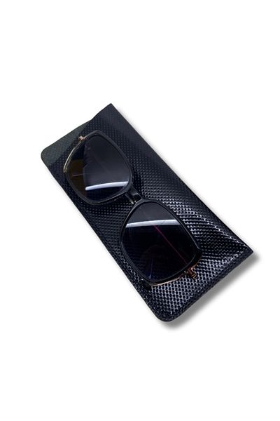 Deri Dükkanı Genuine Leather Glasses Case Reading-Sunglasses Container