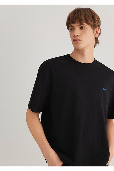 Mavi Black Boxy Fit Basic T-Shirt Boxy Fit 0612578 -900