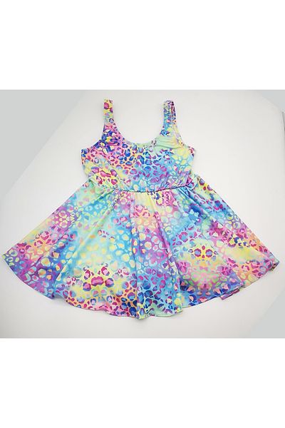 By Piera Girl's Skirted Swimmer Swimsuit