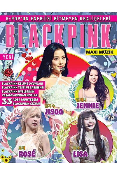 MAXİ Blackpink Dergisi Özel Albüm 001