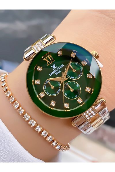 Daniel Klein Bracelet with Stones Invoiced Guaranteed Wristwatch