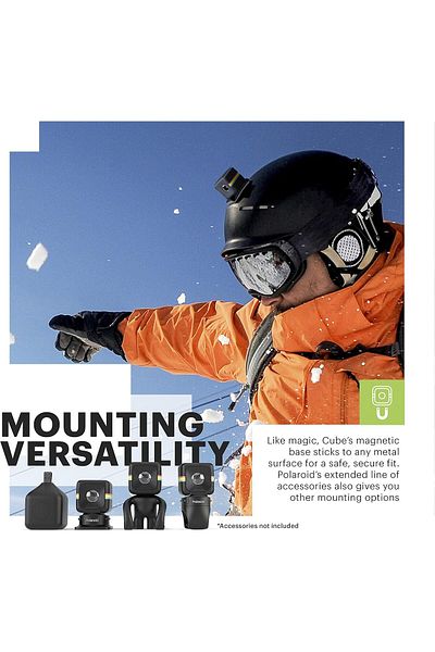 Polaroid Cube+ Wi-Fi Lifestyle Action Camera