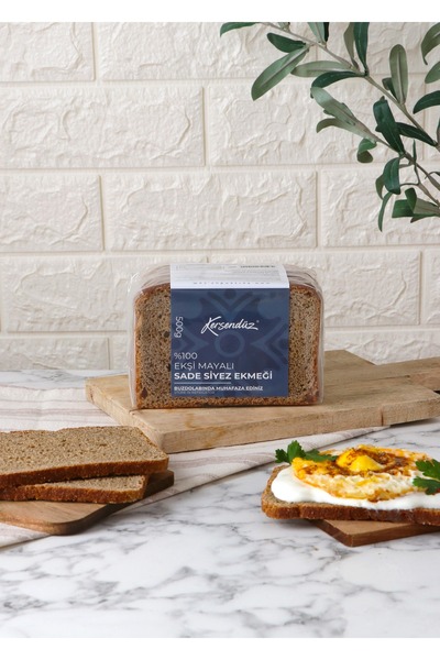 Kersendüz %100 Siyez Ekşi Mayalı Ekmek 500gr (SADE)