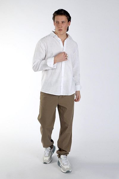 Lee Cooper Ketsa Men's Woven Shirt White