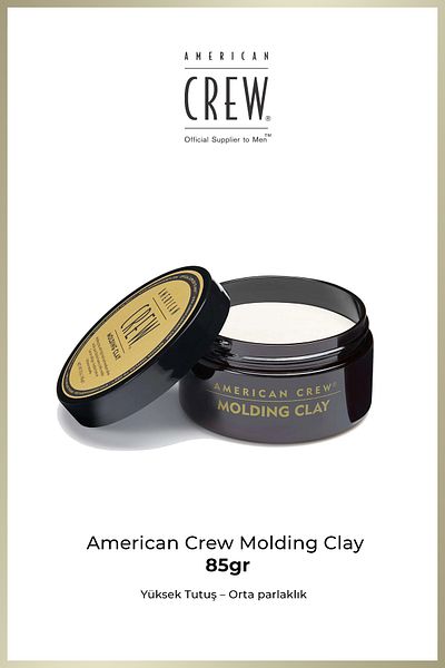 American Crew طين صب الطاقم الجديد 85 جرام
