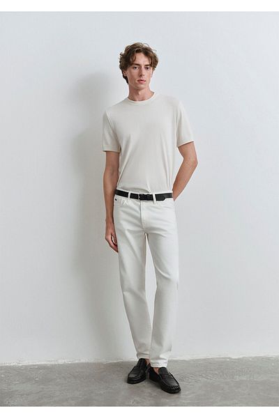 Mavi London Classic Denim Off-White Jean Trousers 0010172 -89657