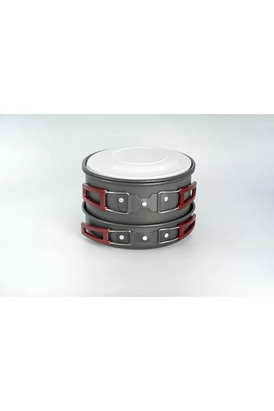 Orcamp Camping Cookware Set 4-Piece Cookware-out-1050