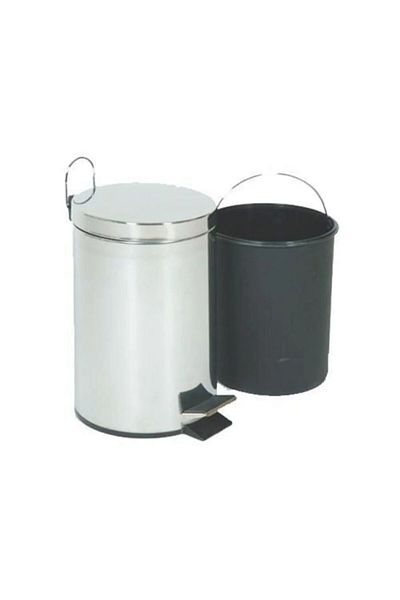Palex Chrome Pedal Bin 3 Lt