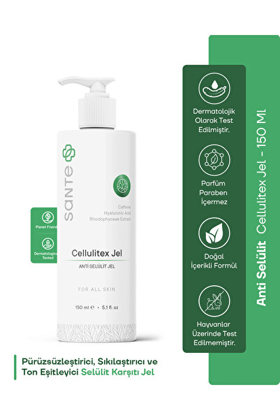 SantePlus Çatlak Karşıtı, Sıkılaştırıcı Ve Anti Selülit Jeli 150 ml