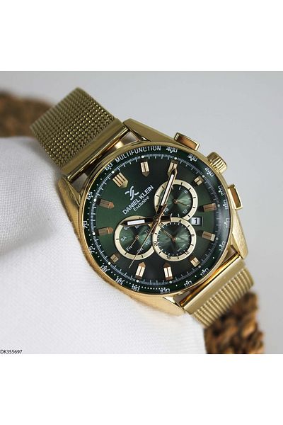 Daniel Klein Dk355697 Men's Wrist Watch with Steel Mesh Band