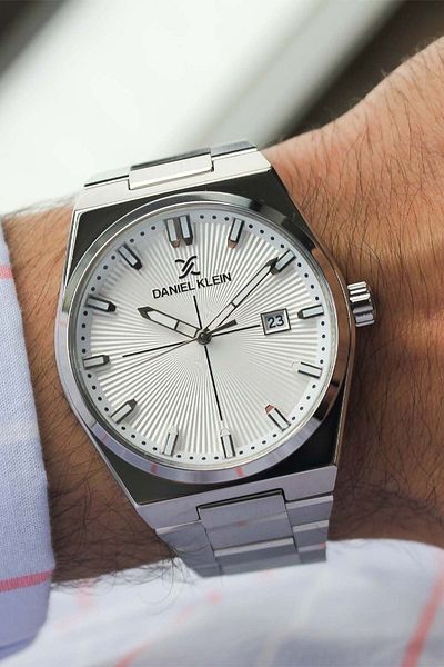 Daniel Klein Dk339567 Men's Wrist Watch with Steel Band