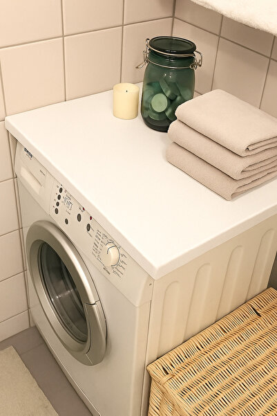KAMPASİST Çamaşır Makinası Üstü Düzenleyici Tabla safirmeşe