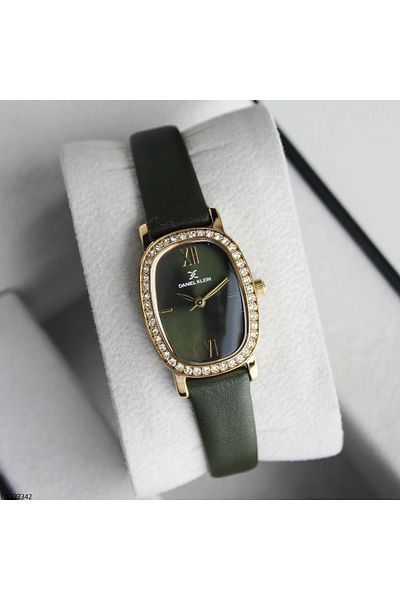 Daniel Klein Dk327342 Women's Wrist Watch with Leather Band