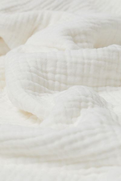 Anne Sesi Multi Muslin Baby Pique Blanket 100% Cotton 80X140 cm - Off White
