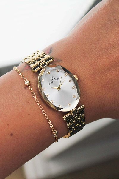 Daniel Klein Dk443752 Women's Wrist Watch with Steel Band