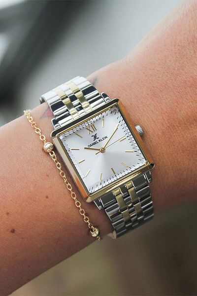 Daniel Klein Dk327229 Women's Wrist Watch with Steel Band