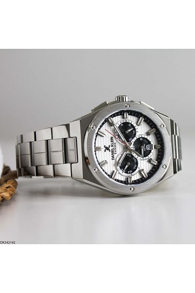 Daniel Klein Dk342192 Men's Wrist Watch with Steel Band
