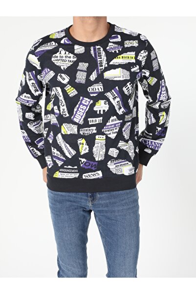 Colin's Regular Fit Erkek Lacivert Sweatshirt