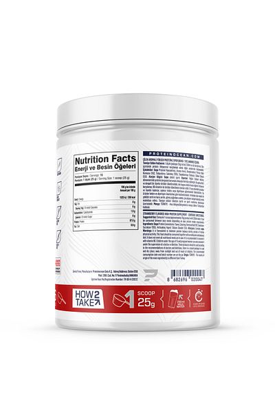 Proteinocean 400g Soy Protein Strawberry - 2 Pieces