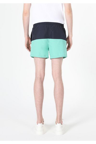 Colin's Мъжки зелени бански шорти Slim Fit, обикновени