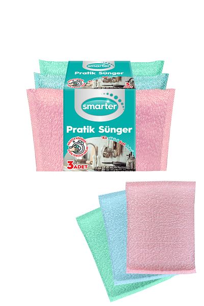 SMARTER Practical Sponge 3 Pieces