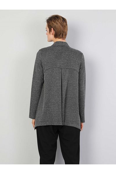 Colin's Black Regular Fit Women's Jacket - Cl 1047320