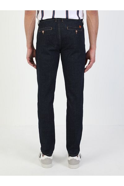 Colin's Pantaloni slim din denim pentru bărbați, cu talie joasă, cu picioare înguste