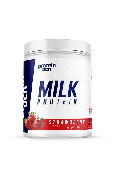 Proteinocean 400g Milk Protein Strawberry - 16 Servings