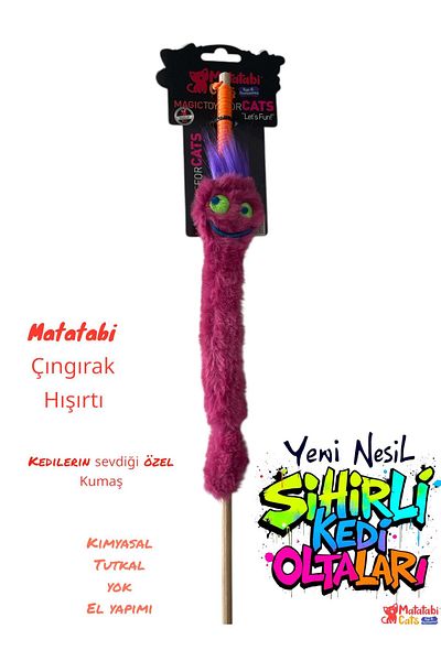 MATATABİ CATS زوبي صيد السمك - يجب أن يكون لديك قطة ذات إحساس، وحاشية، ورمل رائع