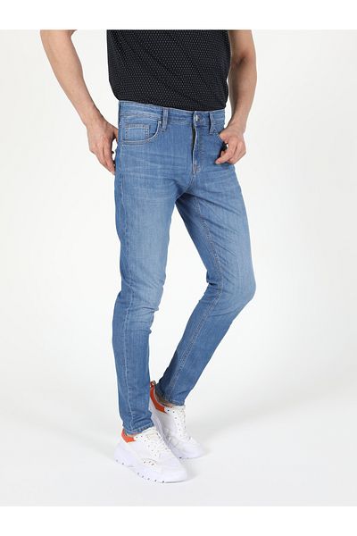Colin's Slim Fit Low Waist Slim Leg Men's Indigo Jean Pants