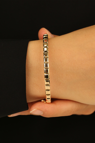 Çgk Çiğdem Gürel Kuyumculuk Altın Kelepçe Bilezik