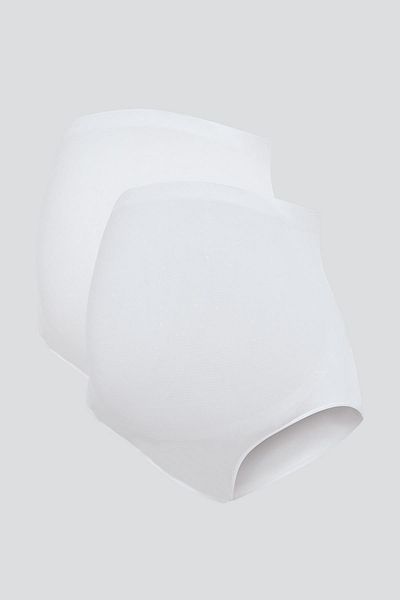Artış Seamless Soft Textured Flexible Maternity Panties 2 Pack