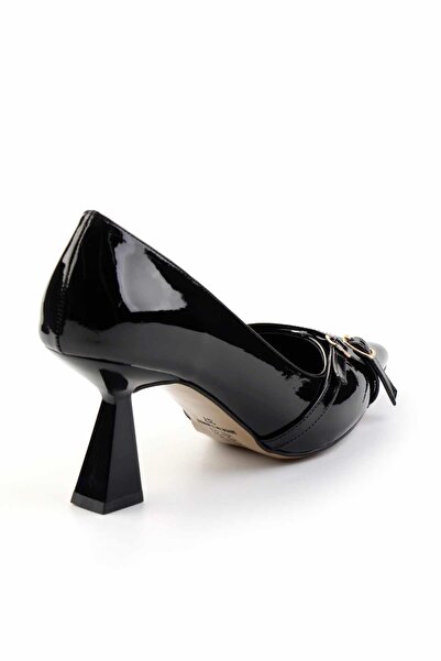Bambi Siyah Kadın Klasik Topuklu Ayakkabı K01231401408