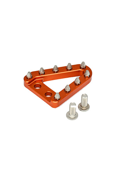 Choice Orange 01 CNC Motorcycle Rear Brake Pedal Step Plate Tip For KTM 125-5...