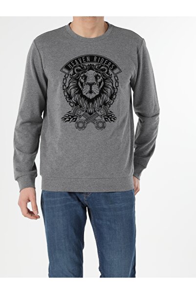 Colin's Regular Fit Erkek Antrasit Sweatshirt