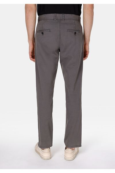 Colin's Regular Fit Medium Waist Straight Leg Men's Gray Trousers