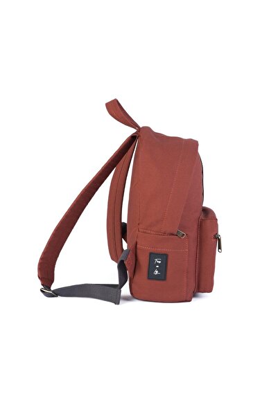 Nors Σακίδιο πλάτης Skoolbag - Τούβλο