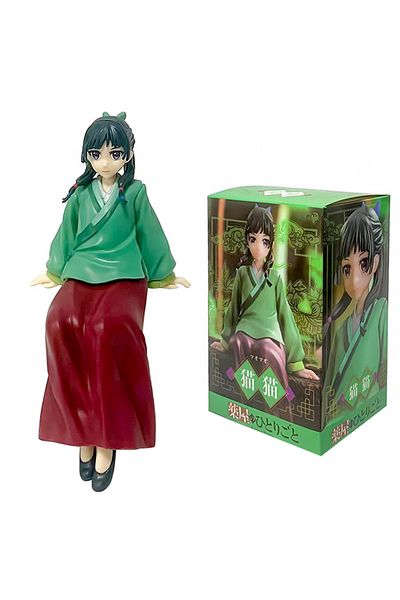 BANDAI A With Box Anime The Apothecary Diaries Figure 17cm Maomi Action Figural Pvc Model Kawaii Car Decora
