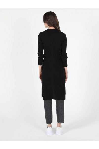 Colin's Black Slim Fit Women's Cardigan - Cl 1050577