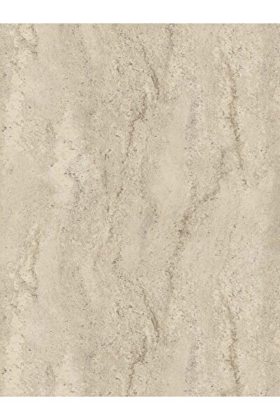 HMC DECOR Modern Yuvarlak 100cm Yemek Masası-mutfak Masası Traverten (SANDALYELER TEMSİLİDİR)