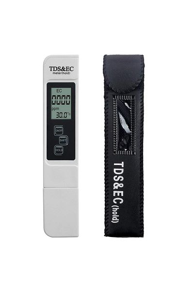 Choice White Digital Water Quality Tester Tds Ec Meter Range 0-9990 Multifunctional Water Purity Temperatur