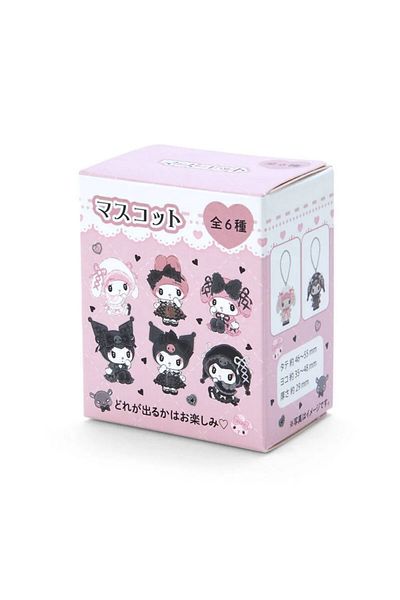 Miniso مجموعة عشوائية من 1 قطعة 4 سم من Sanrio Mini Kuromi My Melody Blind Box شخصيات كرتونية دمى مفاجئة