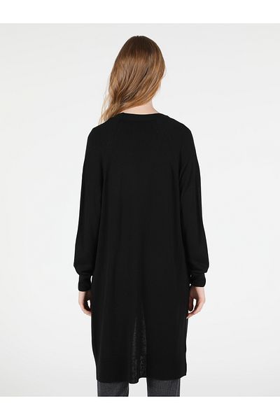Colin's Black Regular Fit Women's Cardigan - Cl 1050370