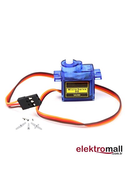 ELEKTROMALL Servo Motor Sg90 180 Derece
