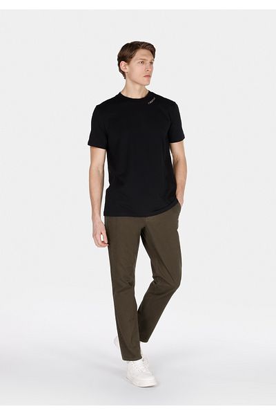 Colin's Regular Fit Mid Waist Straight Leg Men's Green Trousers