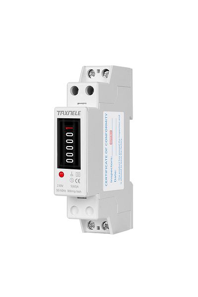 Choice Analog 18mm Single Phase 1p 2 Wire Digital Wattmeter Power Consumption Analog Energy Meter Kwh Ac 23