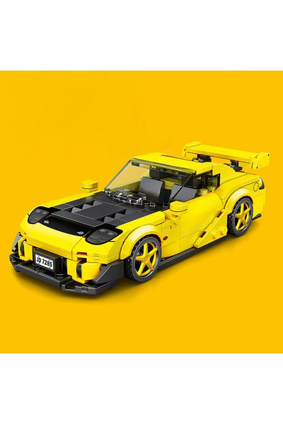 Choice No Box City Rx7 Classic Racing Cars Building Sets Creative Bricks Kits Jdm Sport Cars Building Block