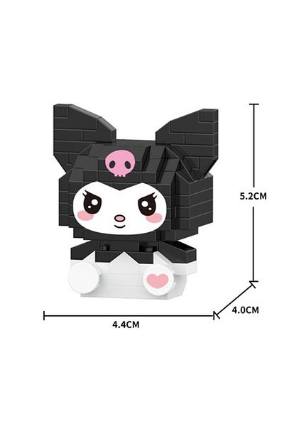 Miniso With Box K8 Sanrio Anime Hello Kitty My Melody Cinnamoroll Pompompurin Kuromi Friends Building Block