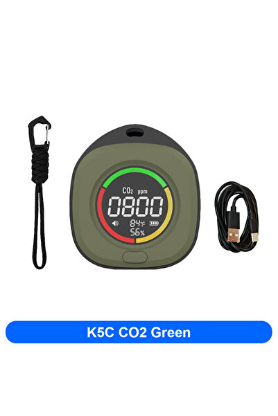 Choice جهاز كشف أول أكسيد الكربون K5C CO2 Green FMAi K5، يتميز بدقة عالية في ...